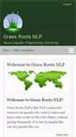 Mobile Screenshot of grassrootsnlp.com